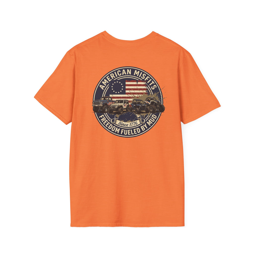 Mud & Misfits 'American Misfits - Freedom Fueled By Mud' T-shirt
