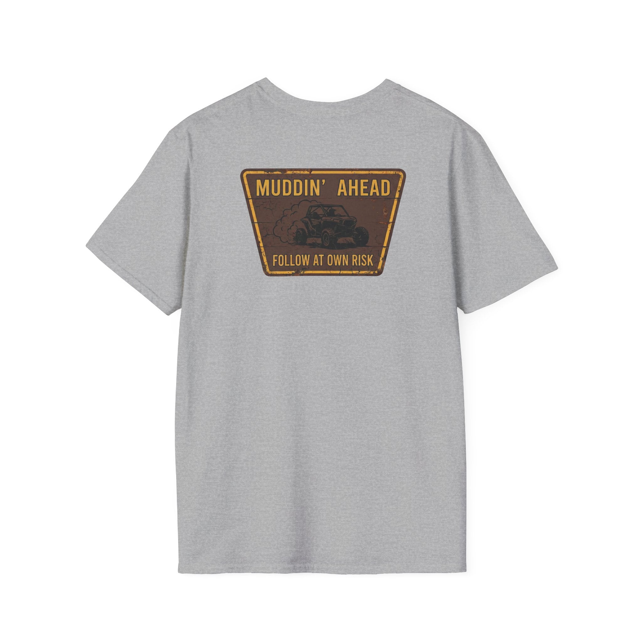 Mud & Misfits "Muddin' Ahead" Trail Sign T-shirt
