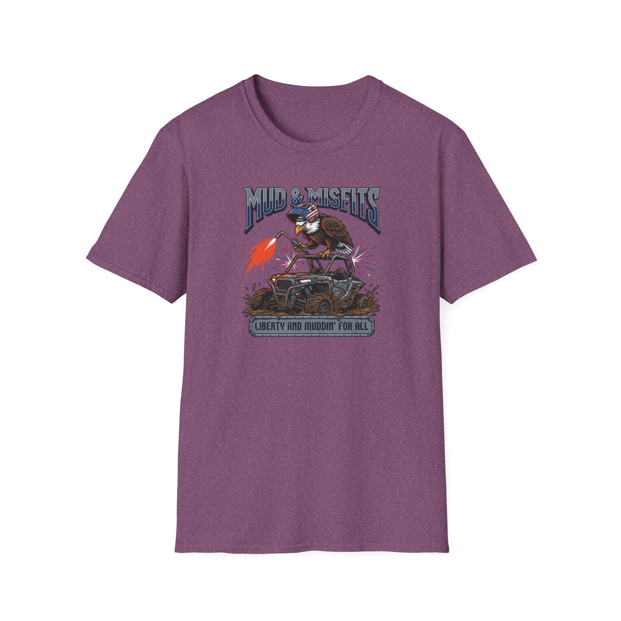 Mud & Misfits "Liberty and Muddin' For All" Shop Eagle T-shirt