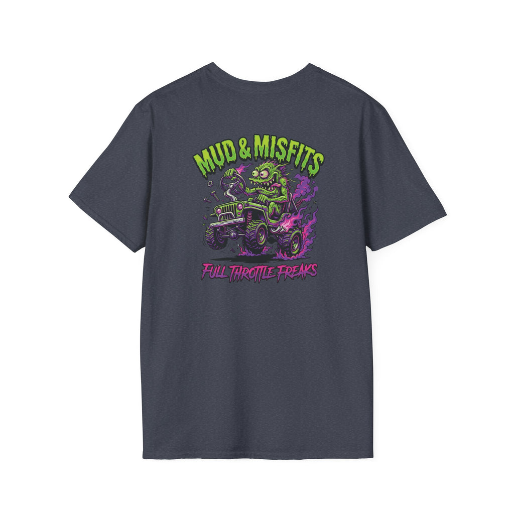 Mud & Misfits Monsters "Full Throttle Freaks" T-shirt