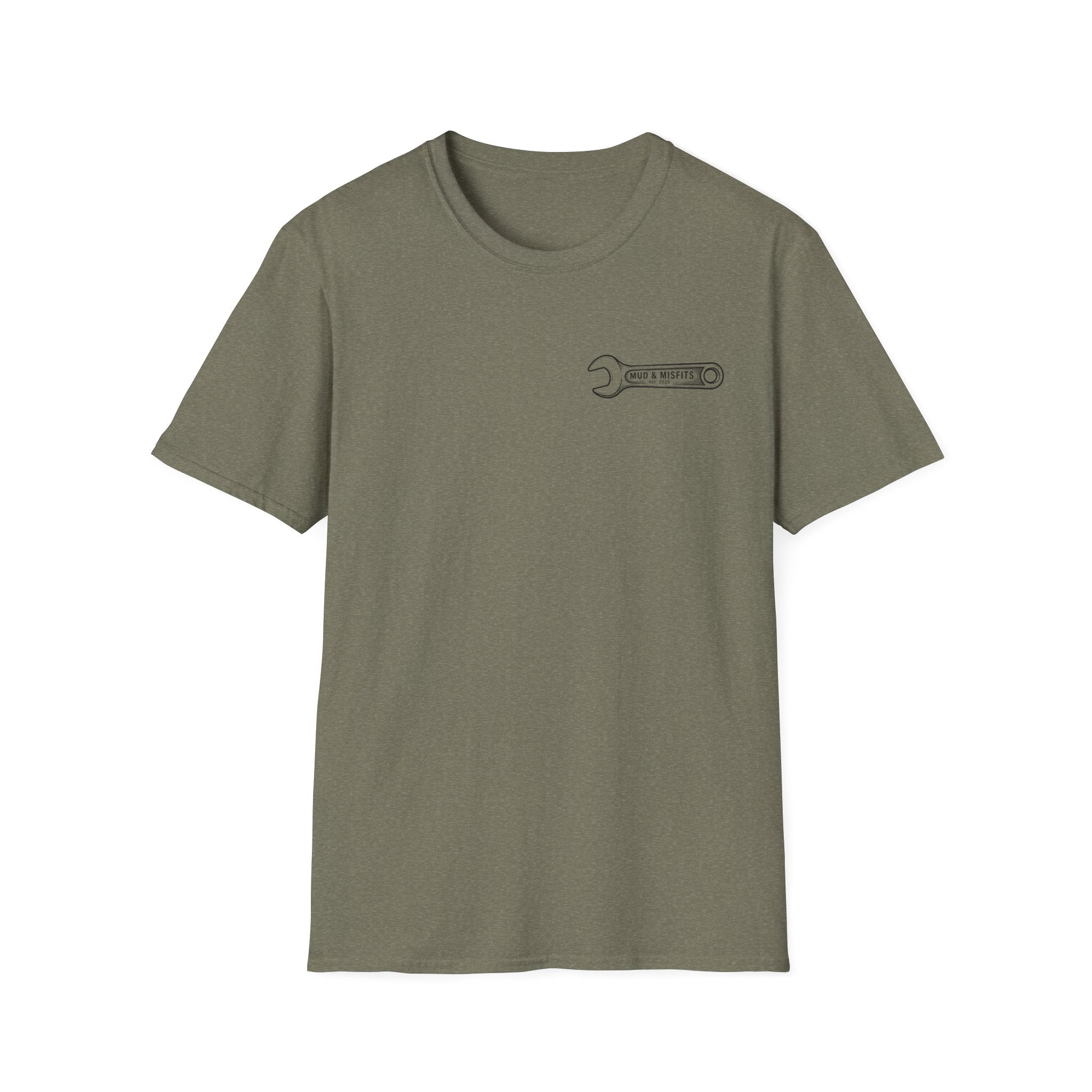 Mud & Misfits "Garage Built Trail Tested" T-shirt