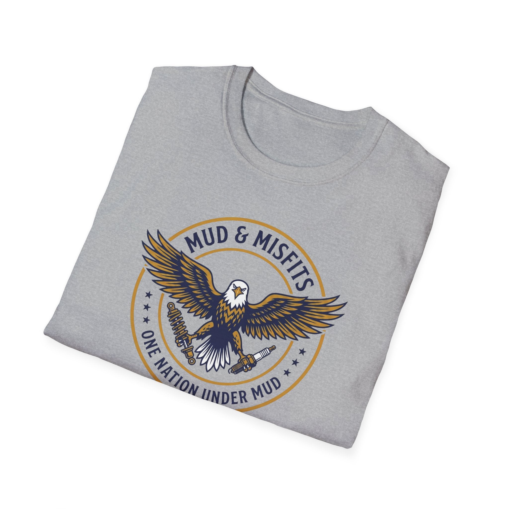 Mud & Misfits "One Nation Under Mud" Eagle T-shirt