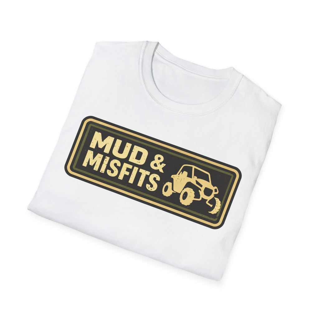 Mud & Misfits Dark Horizontal Patch T-shirt