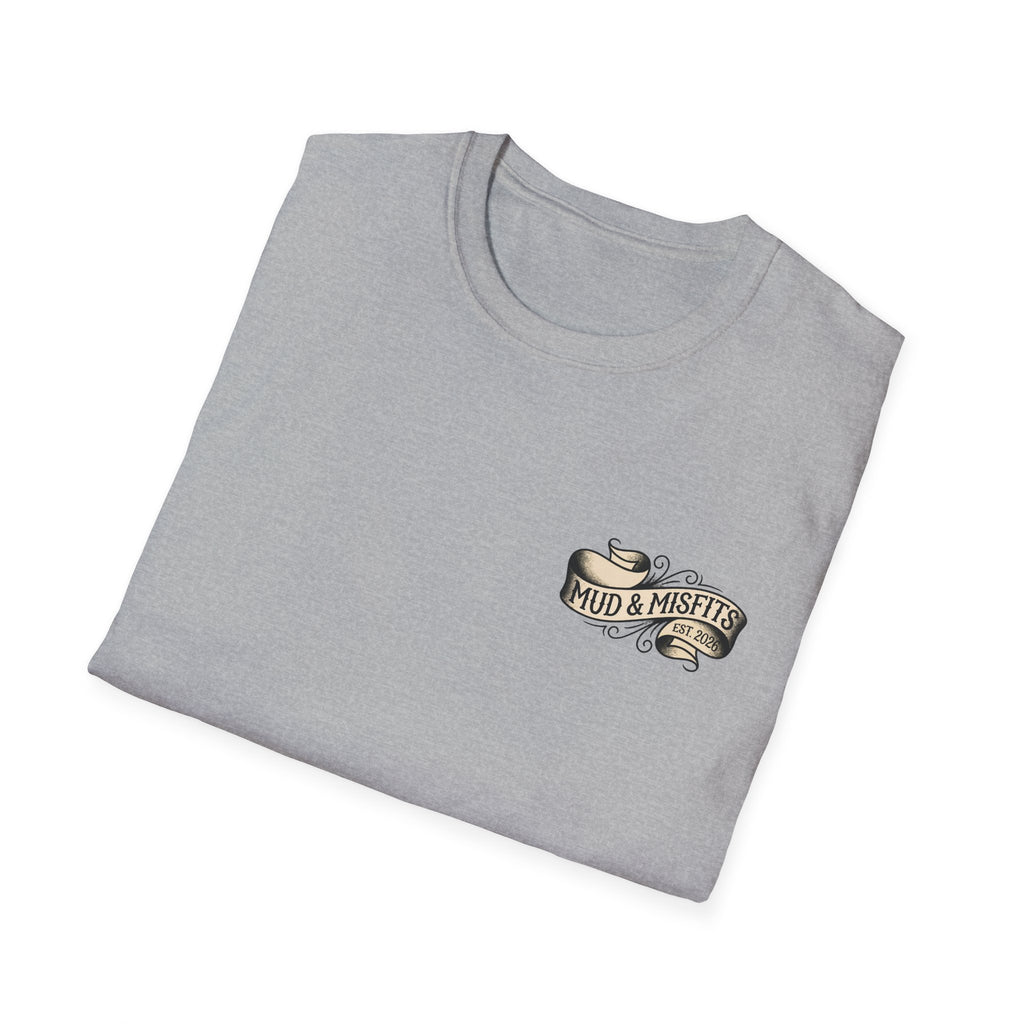 Mud & Misfits "Mud In Our Veins" American Tattoo T-shirt
