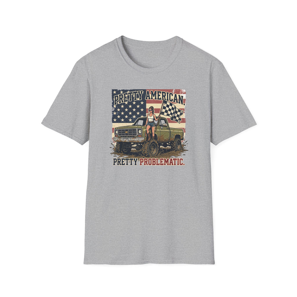 Mud & Misfits 'Pretty American - Pretty Problematic' T-shirt