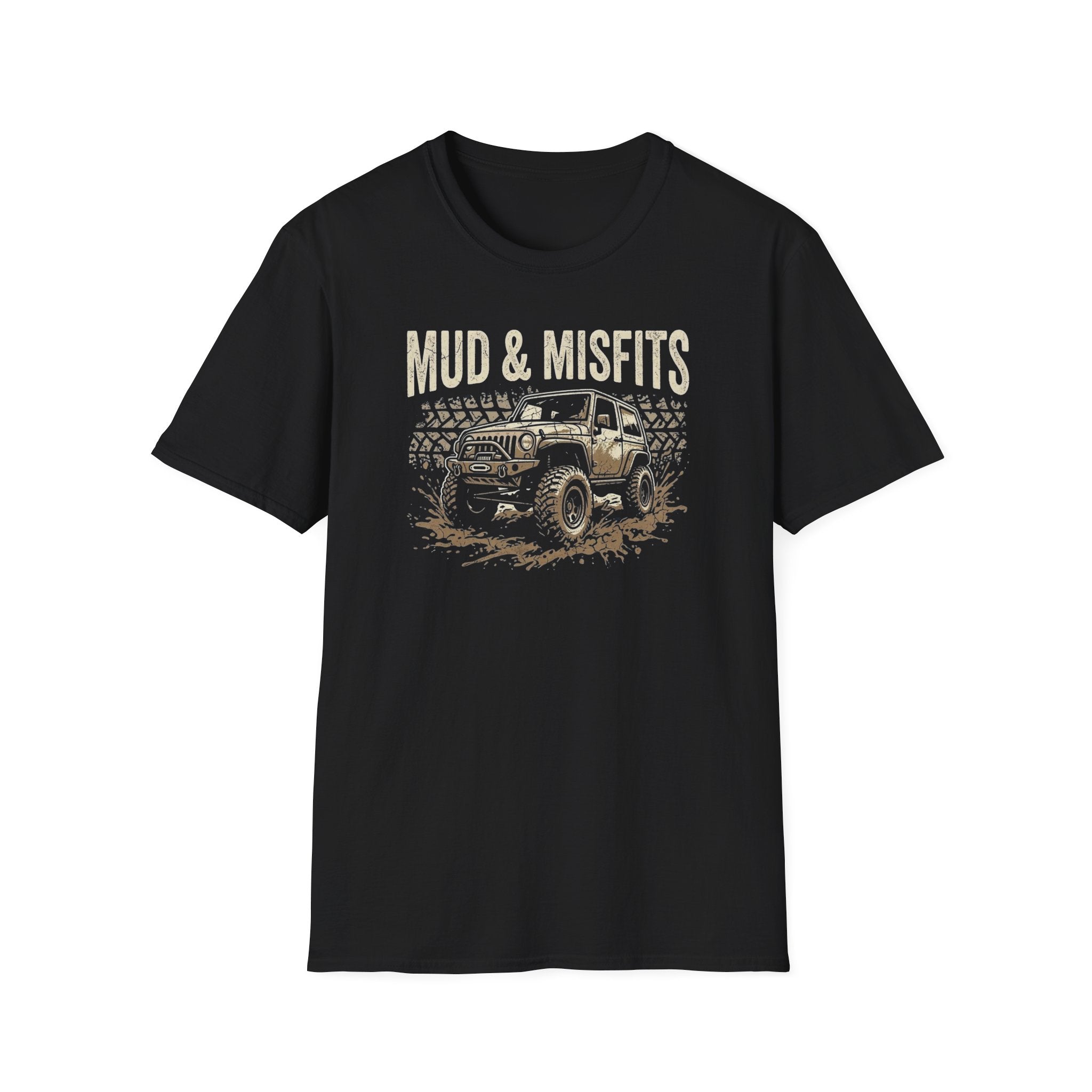 Mud & Misfits Monster Jeep T-shirt