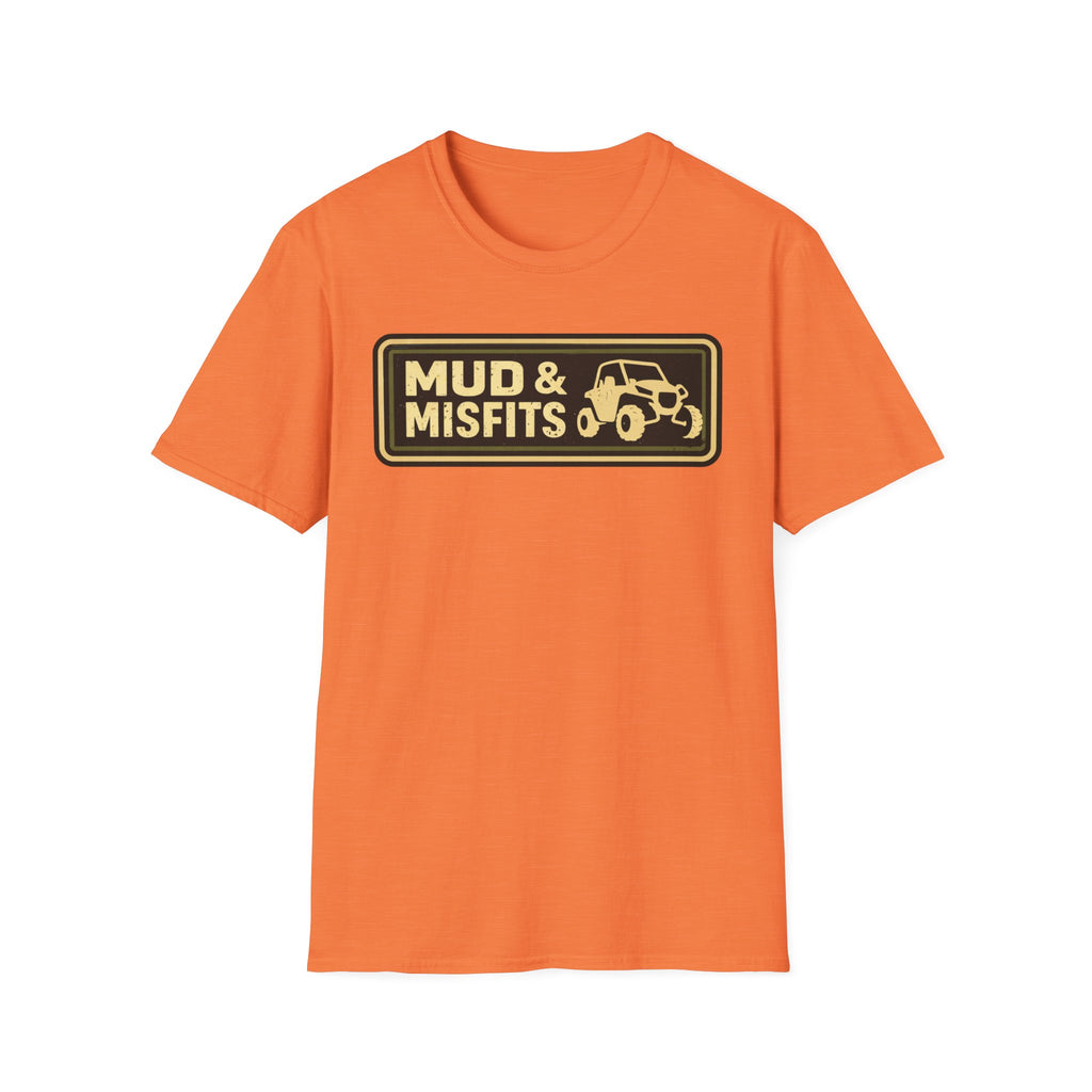 Mud & Misfits Dark Horizontal Patch T-shirt