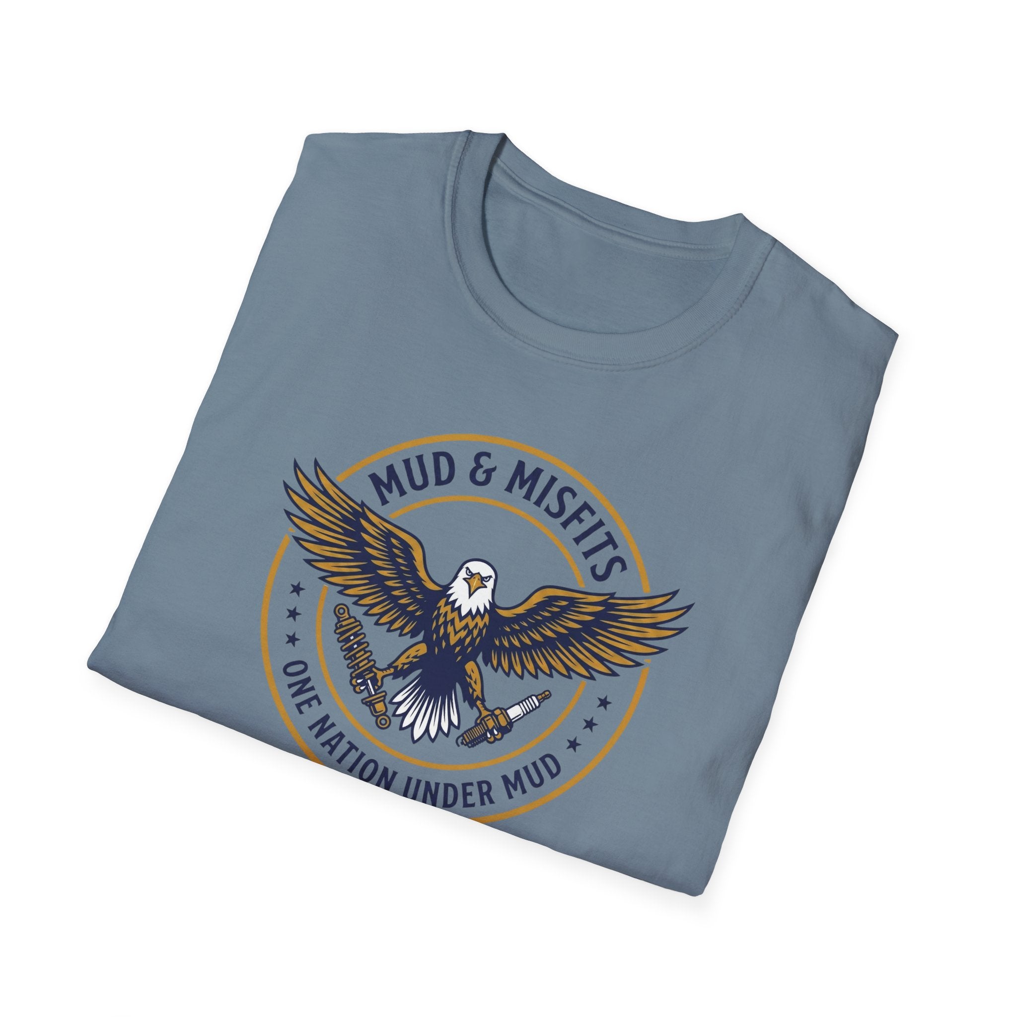 Mud & Misfits "One Nation Under Mud" Eagle T-shirt