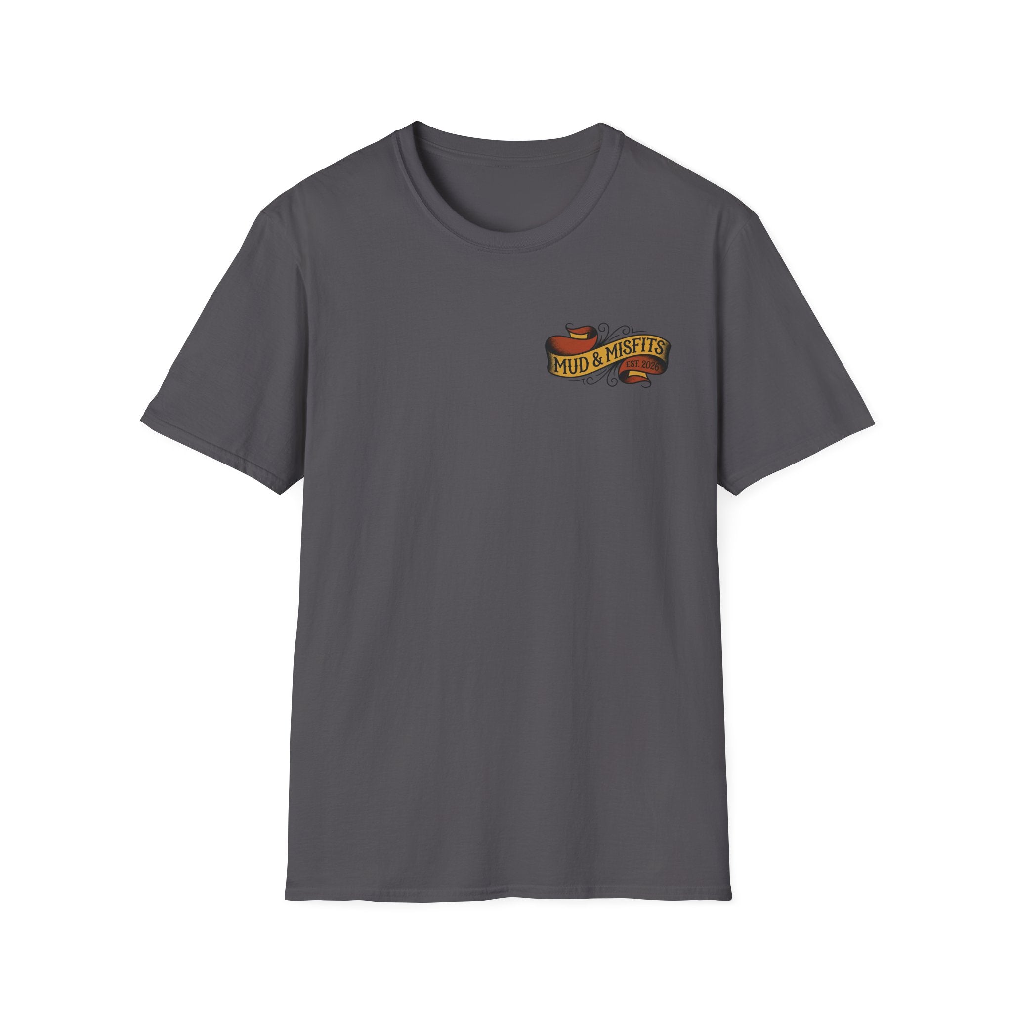 Mud & Misfits "Death Before Pavement" American Tattoo T-shirt