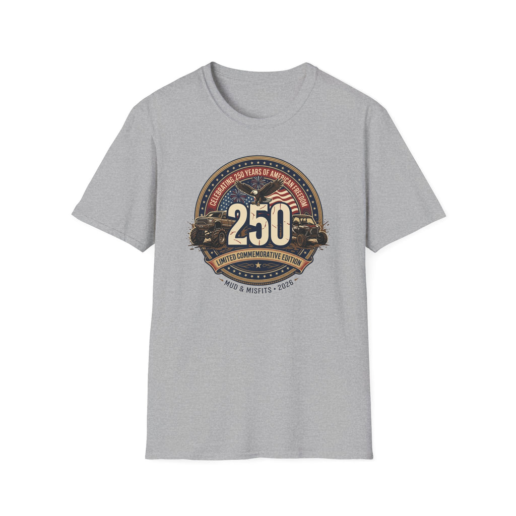 Mud & Misfits '250 Years Of American Freedom' Limited Commemorative Edition T-shirt