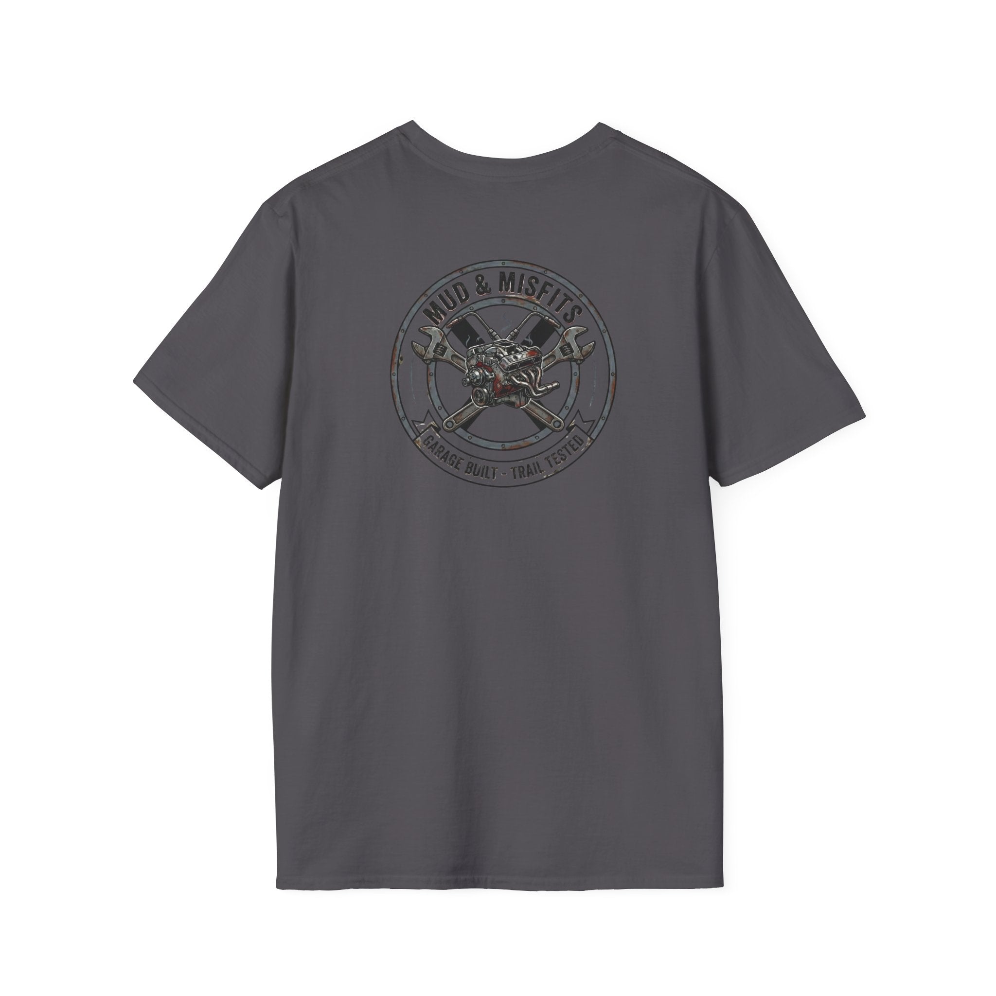 Mud & Misfits "Garage Built Trail Tested" T-shirt