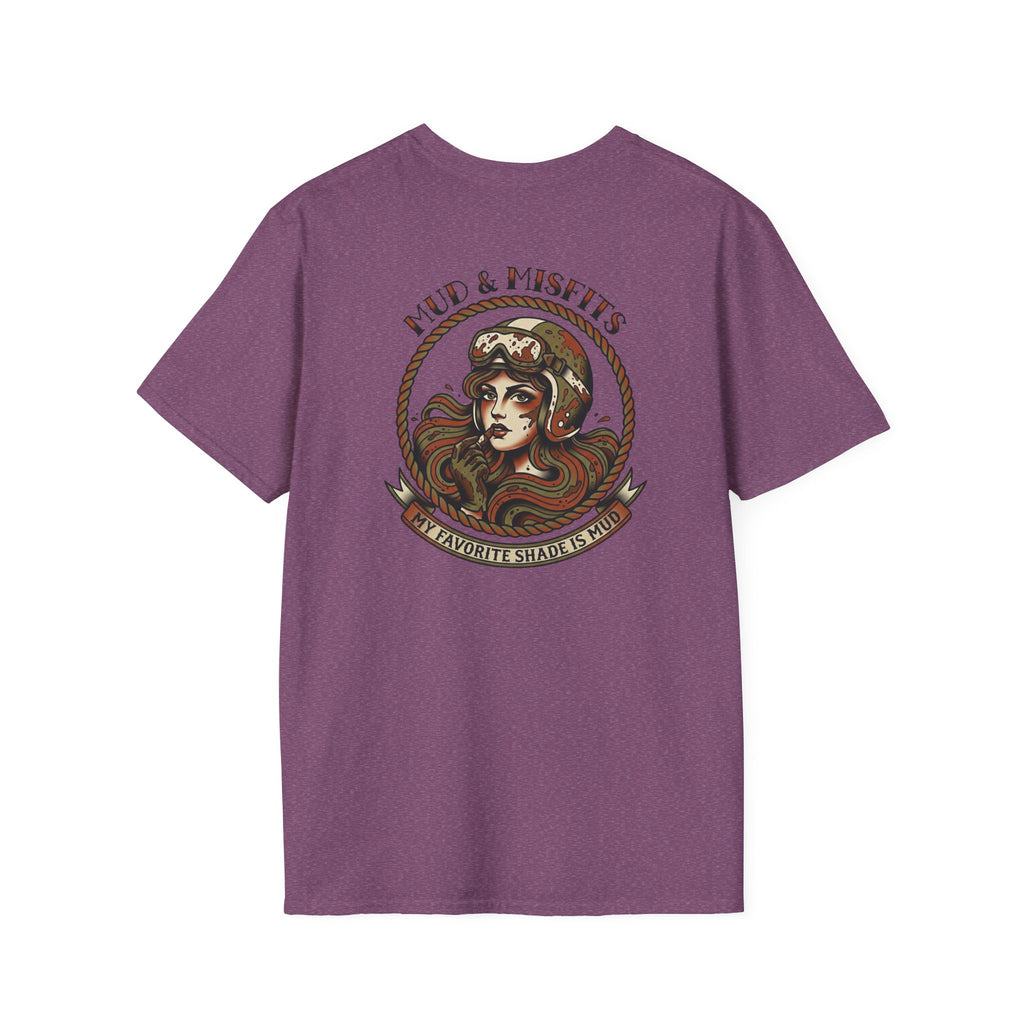 Mud & Misfits "My Favorite Shade is Mud" American Tattoo T-shirt