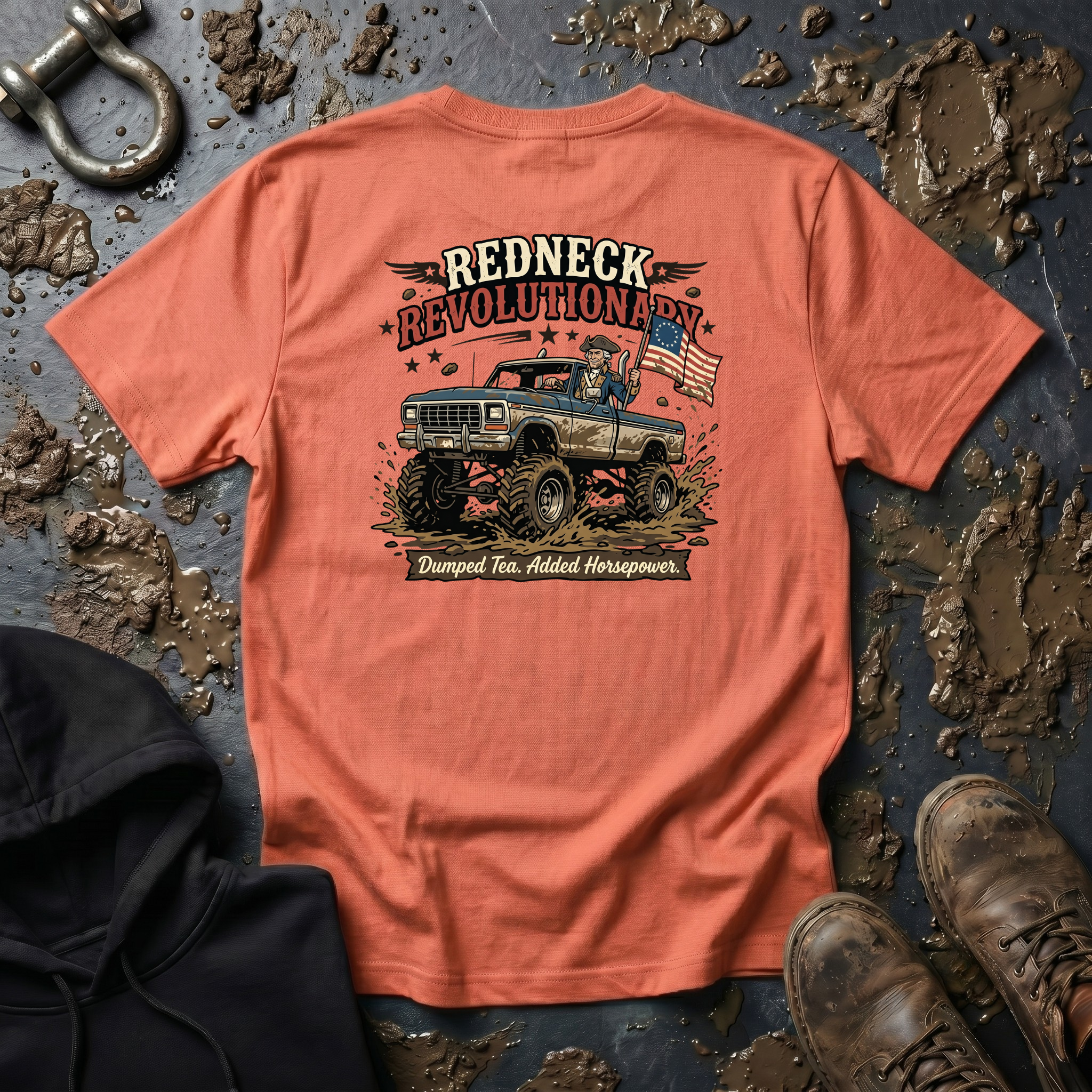 Mud & Misfits Redneck Revolutionary T-shirt
