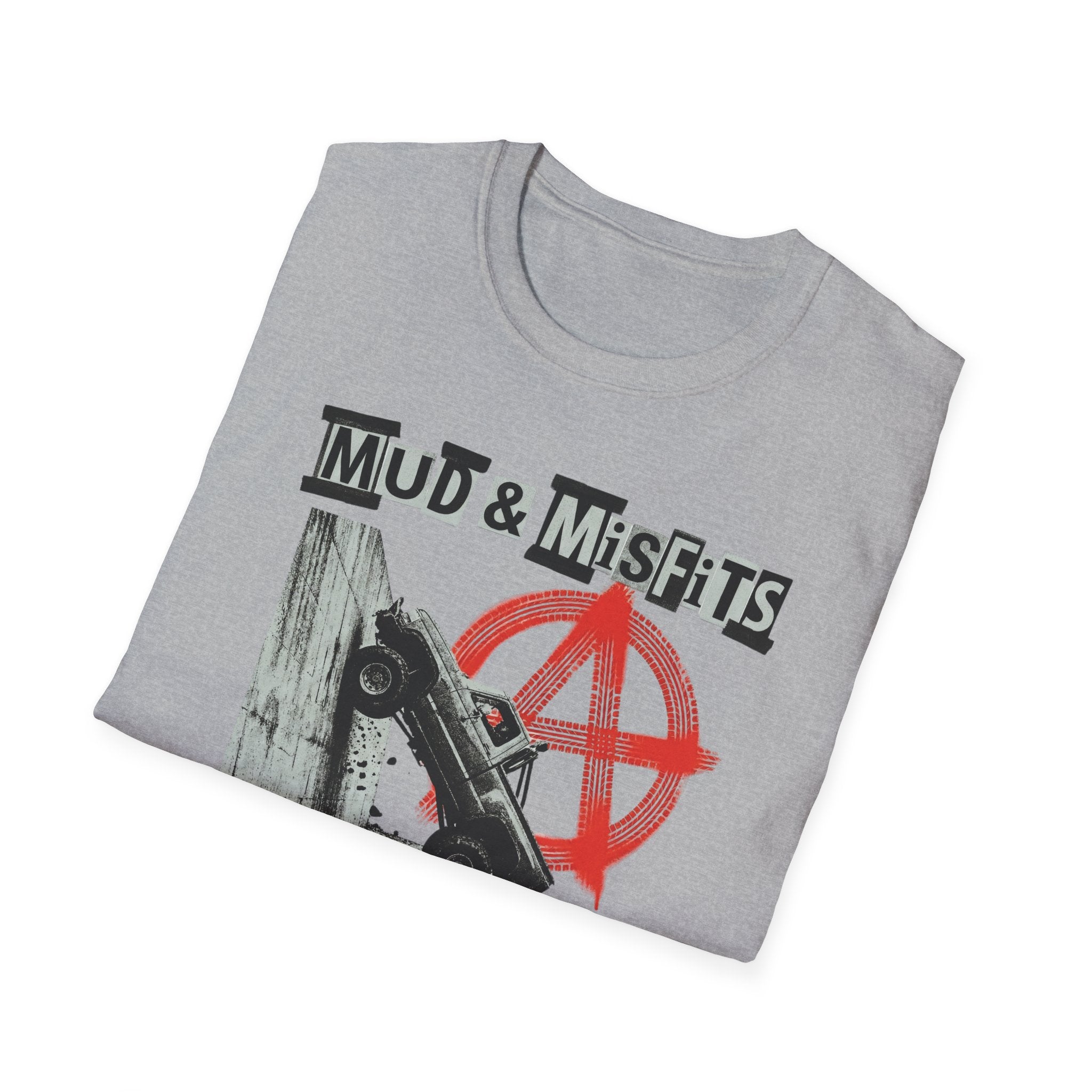 Mud & Misfits "Pavement Optional" Anarchy T-shirt