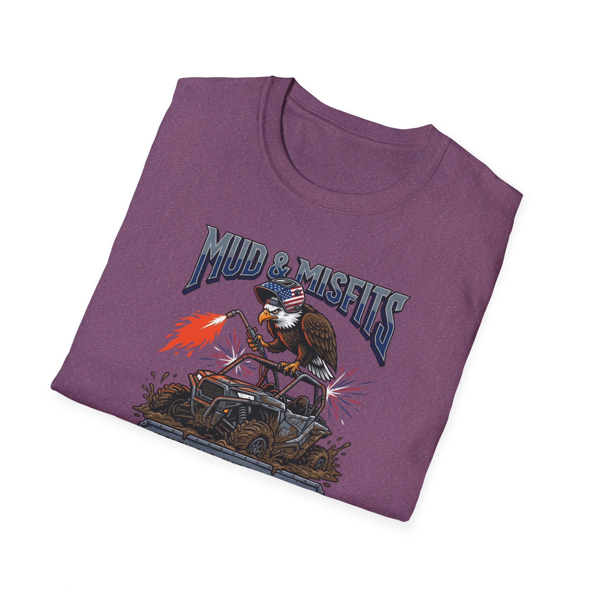 Mud & Misfits "Liberty and Muddin' For All" Shop Eagle T-shirt