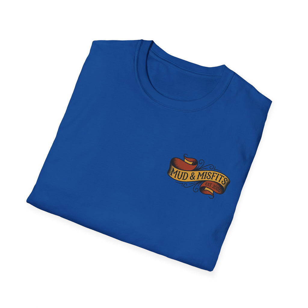 Mud & Misfits "Death Before Pavement" American Tattoo T-shirt
