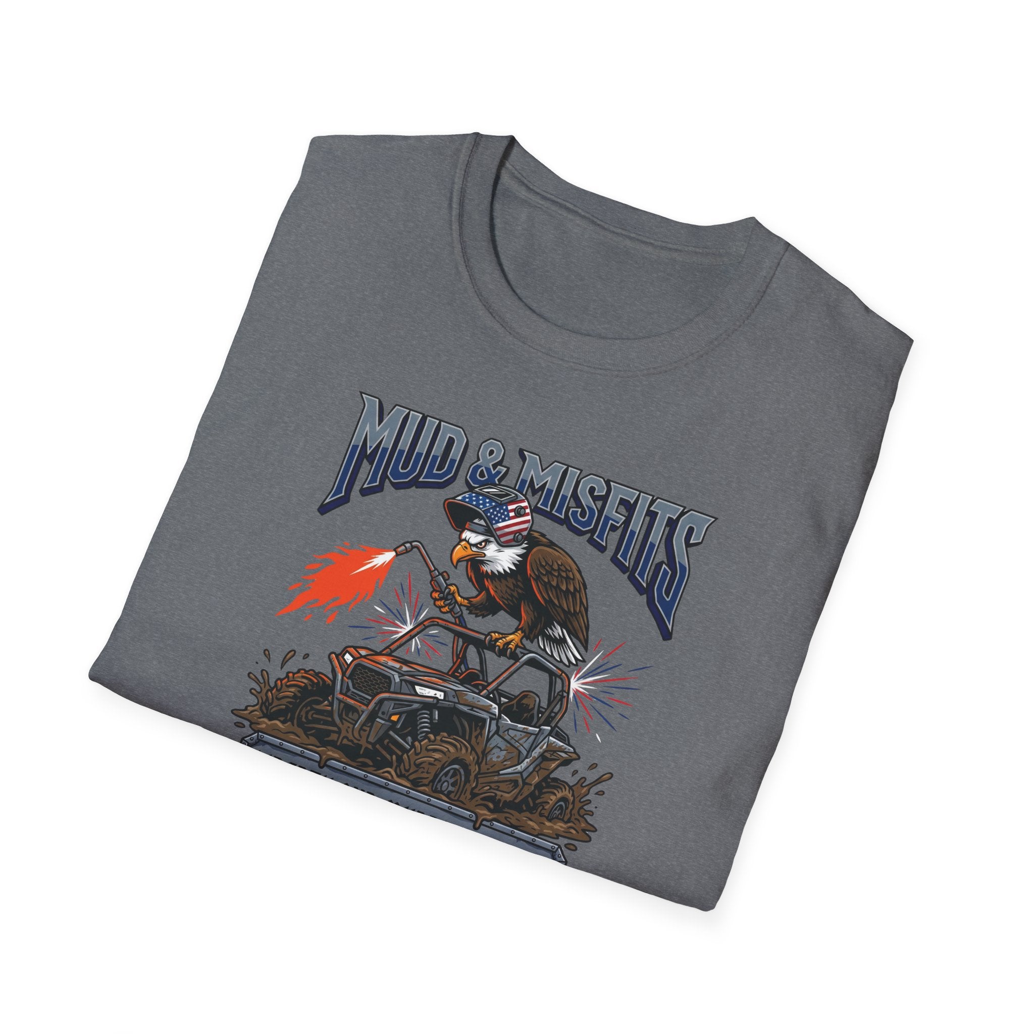 Mud & Misfits "Liberty and Muddin' For All" Shop Eagle T-shirt