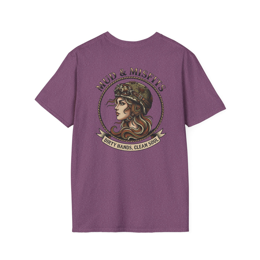 Mud & Misfits "Dirty Hands, Clean Soul" American Tattoo T-shirt