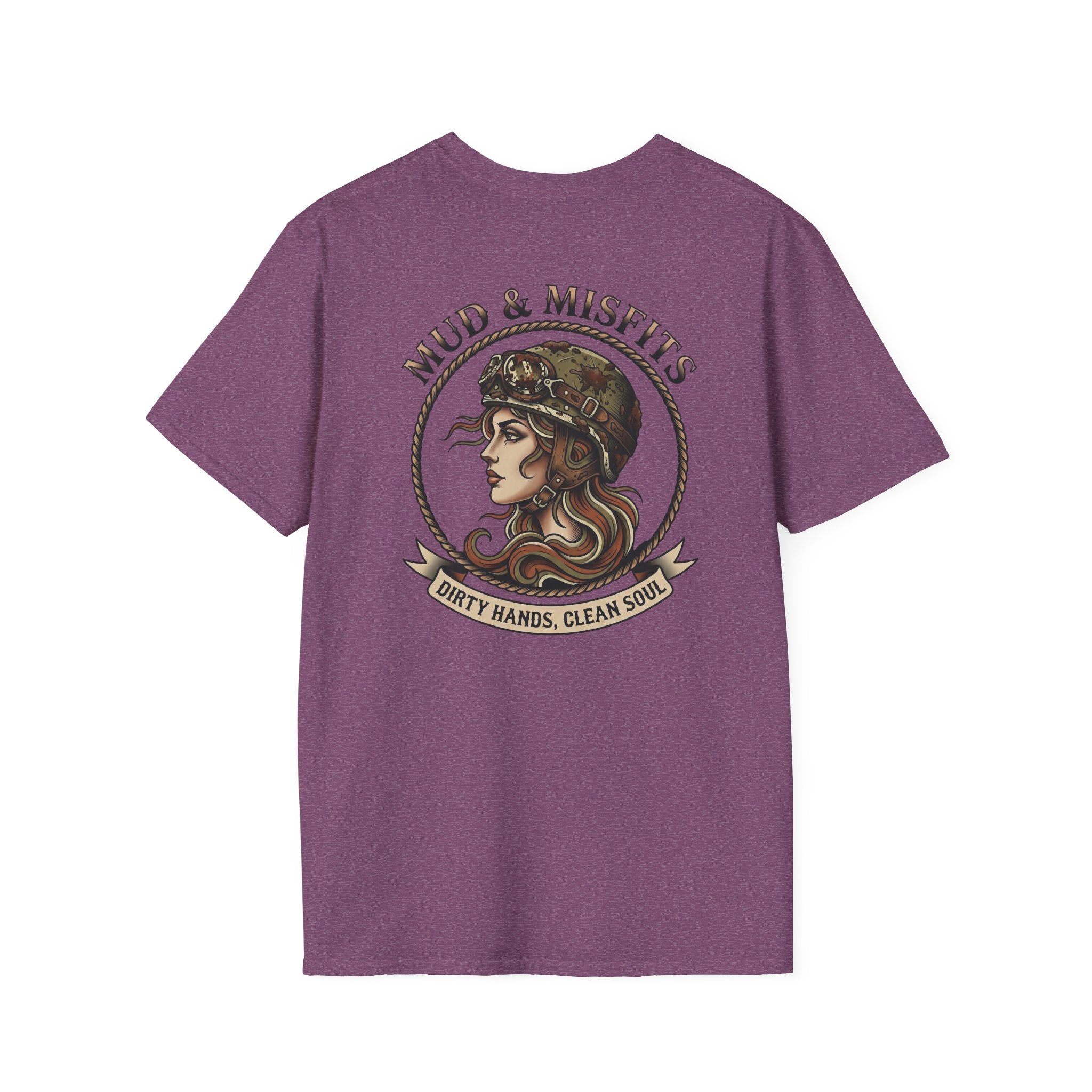Mud & Misfits "Dirty Hands, Clean Soul" American Tattoo T-shirt