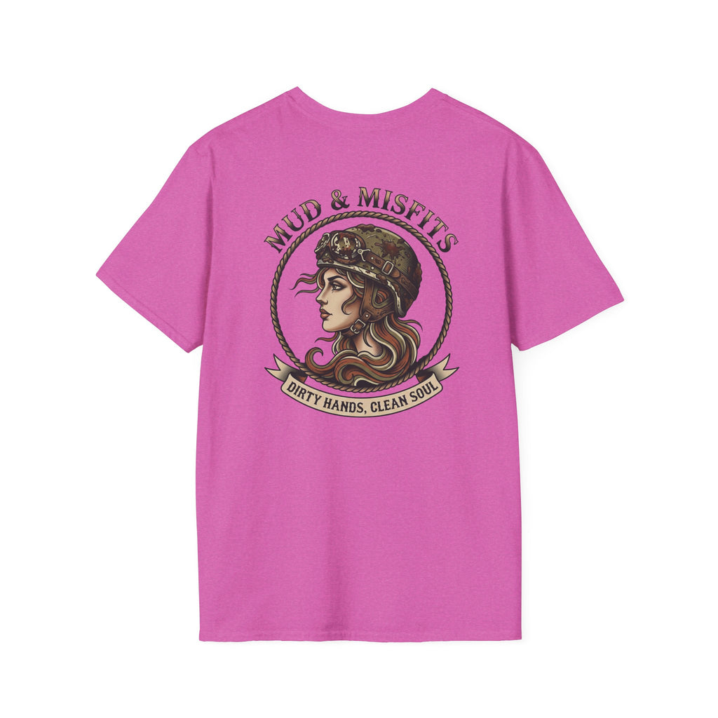 Mud & Misfits "Dirty Hands, Clean Soul" American Tattoo T-shirt
