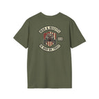 Mud & Misfits "In Mud We Trust" Biker Patch T-shirt