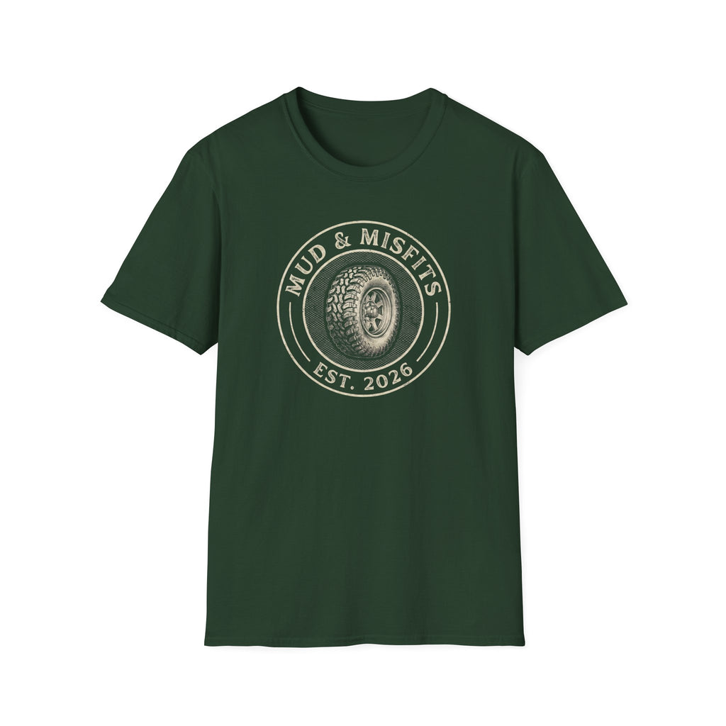 Mud & Misfits Mud Tire T-shirt