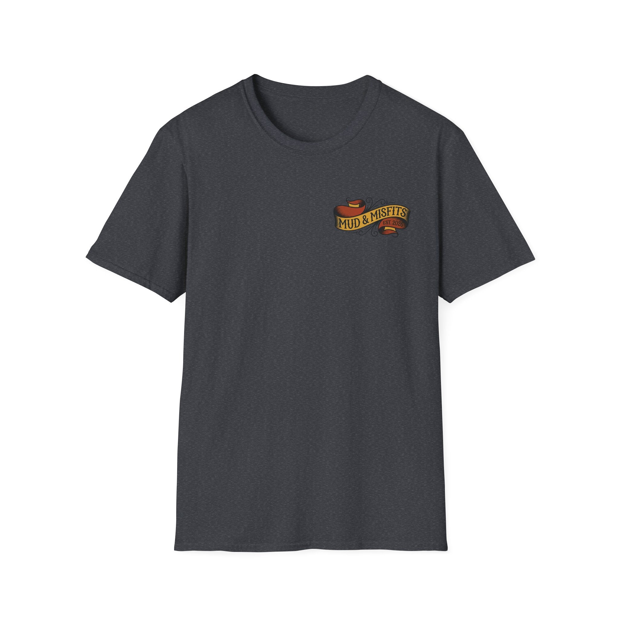 Mud & Misfits "Death Before Pavement" American Tattoo T-shirt