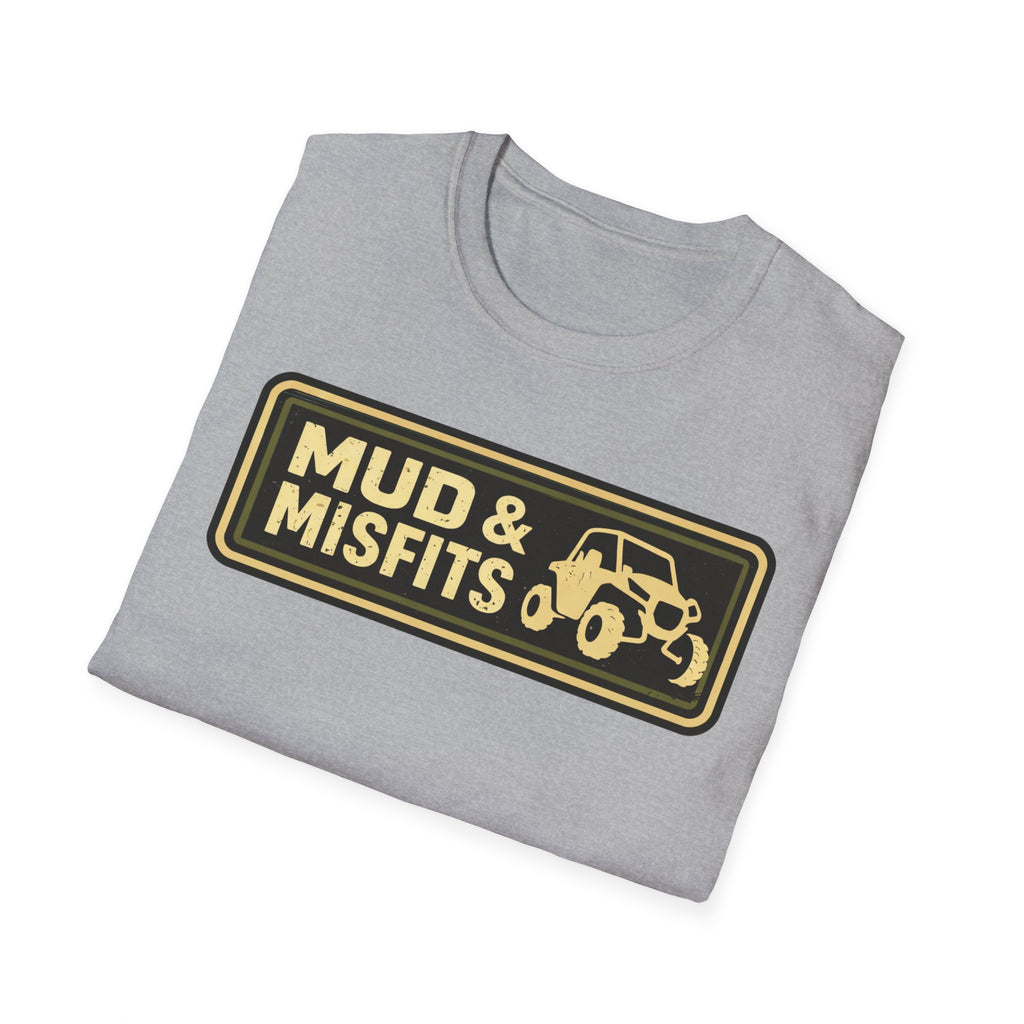 Mud & Misfits Dark Horizontal Patch T-shirt