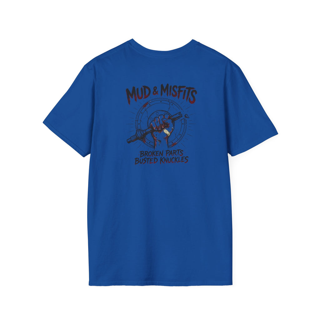 Mud & Misfits "Broken Parts Busted Knuckles" T-shirt