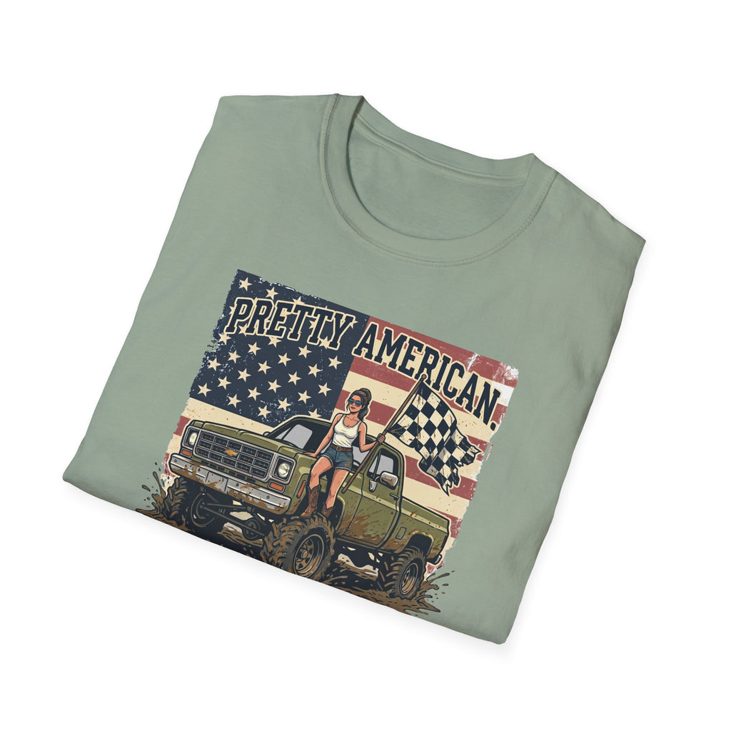 Mud & Misfits 'Pretty American - Pretty Problematic' T-shirt