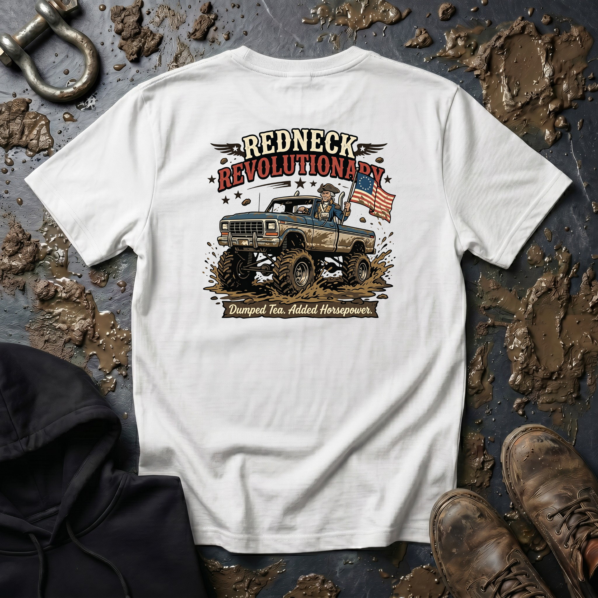Mud & Misfits Redneck Revolutionary T-shirt