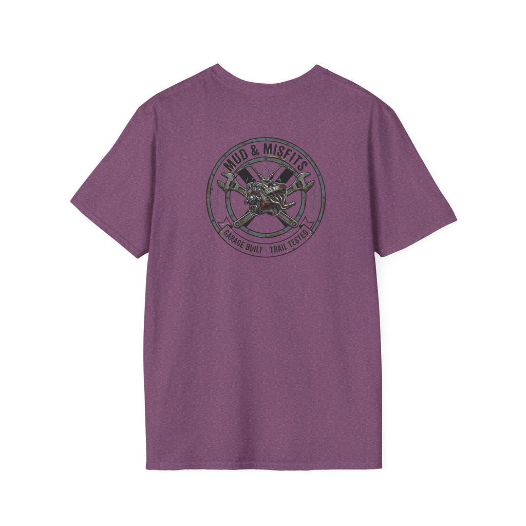 Mud & Misfits "Garage Built Trail Tested" T-shirt