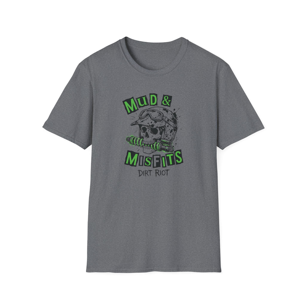 Mud & Misfits "Dirt Riot" Skull T-shirt