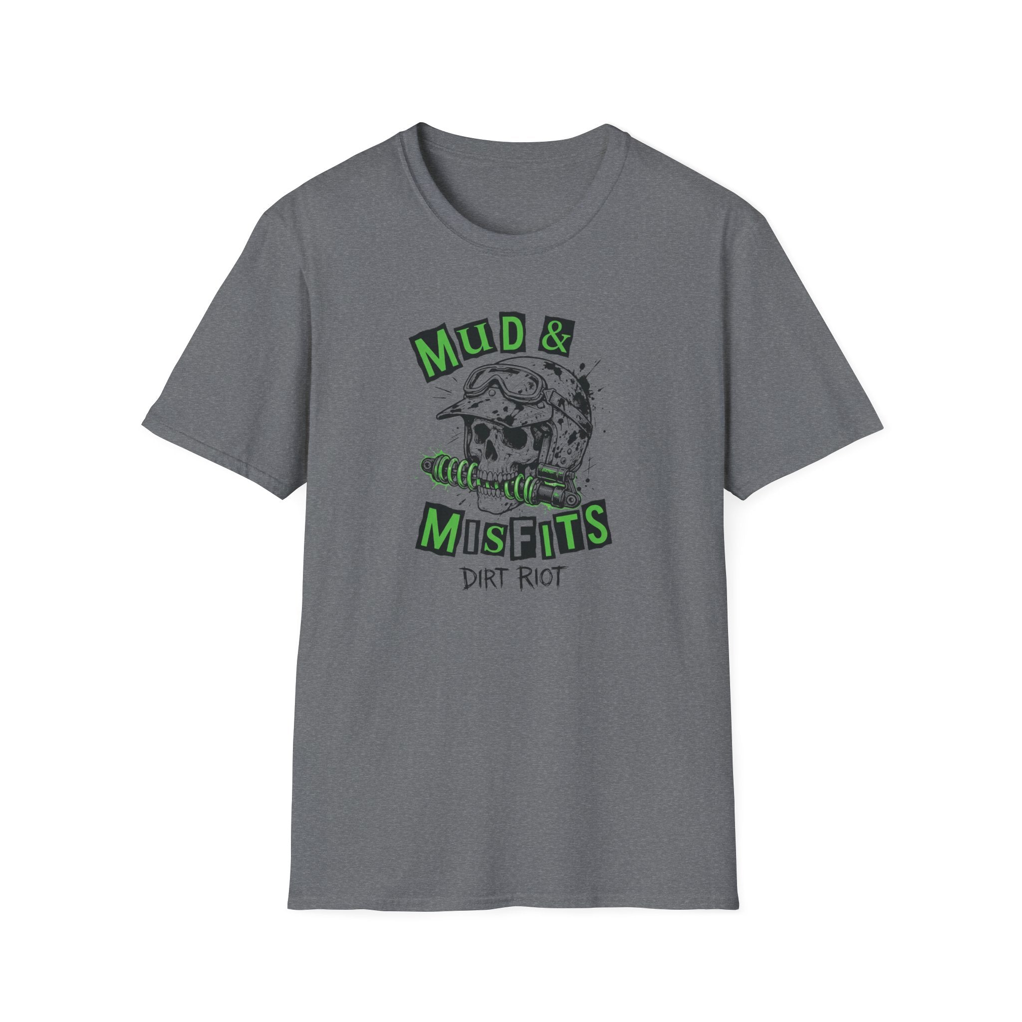 Mud & Misfits "Dirt Riot" Skull T-shirt