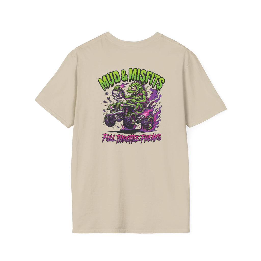 Mud & Misfits Monsters "Full Throttle Freaks" T-shirt