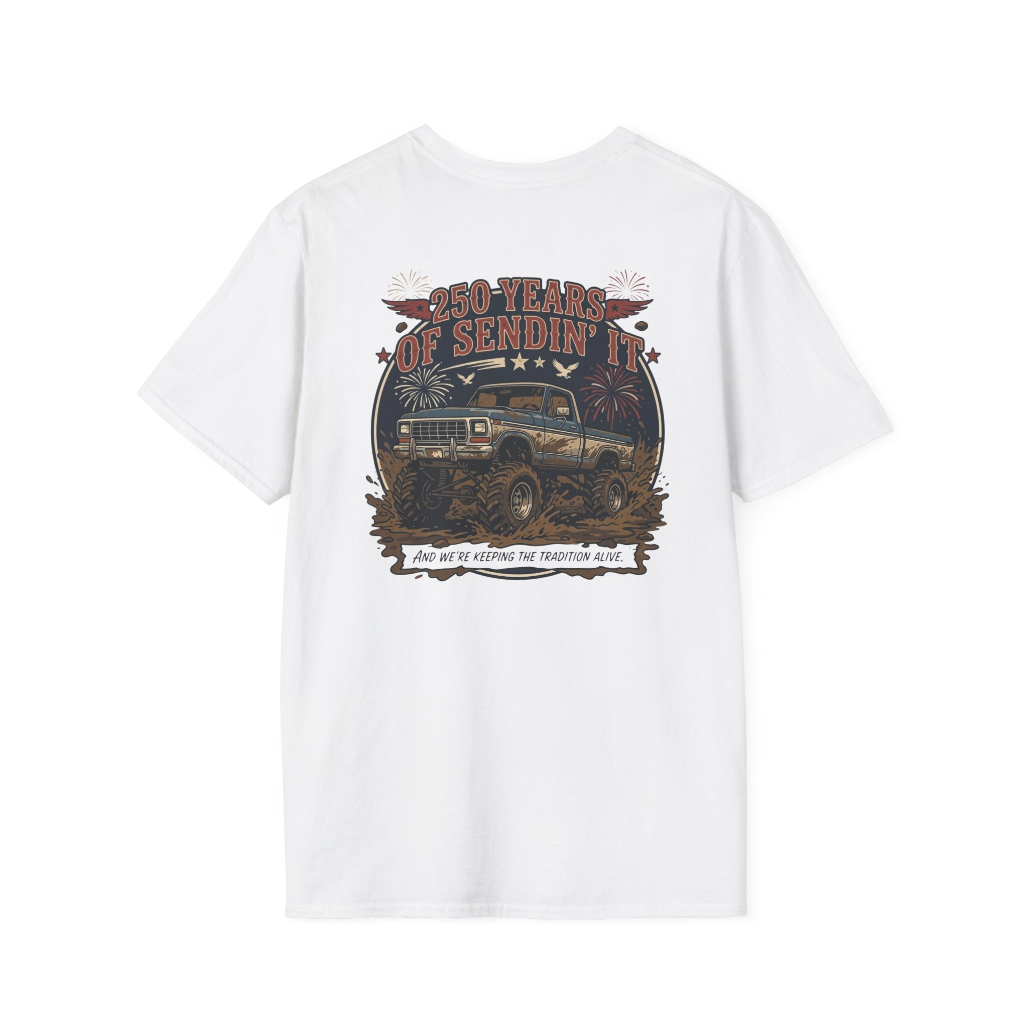Mud & Misfits '250 Years of Sendin' it' T-shirt