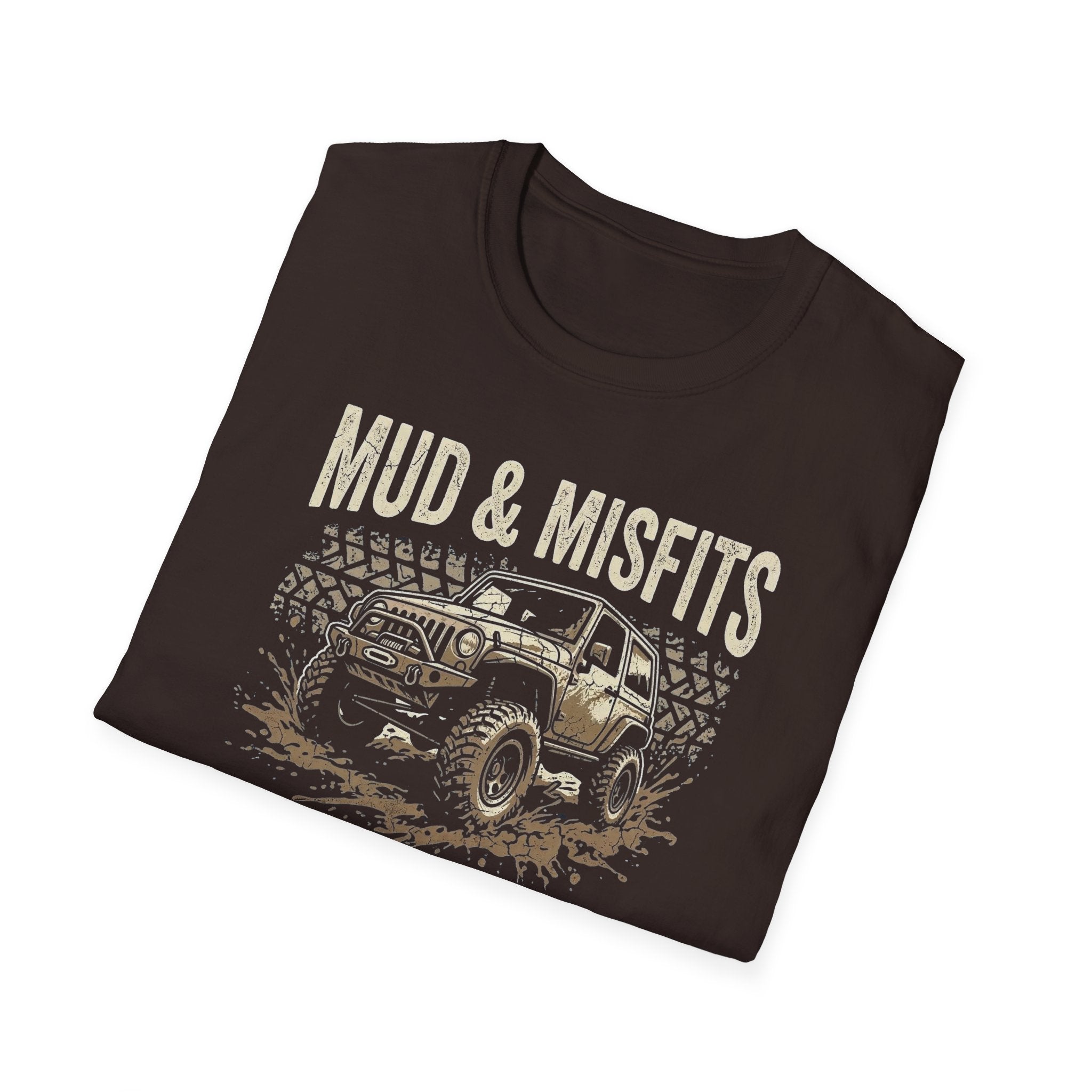 Mud & Misfits Monster Jeep T-shirt