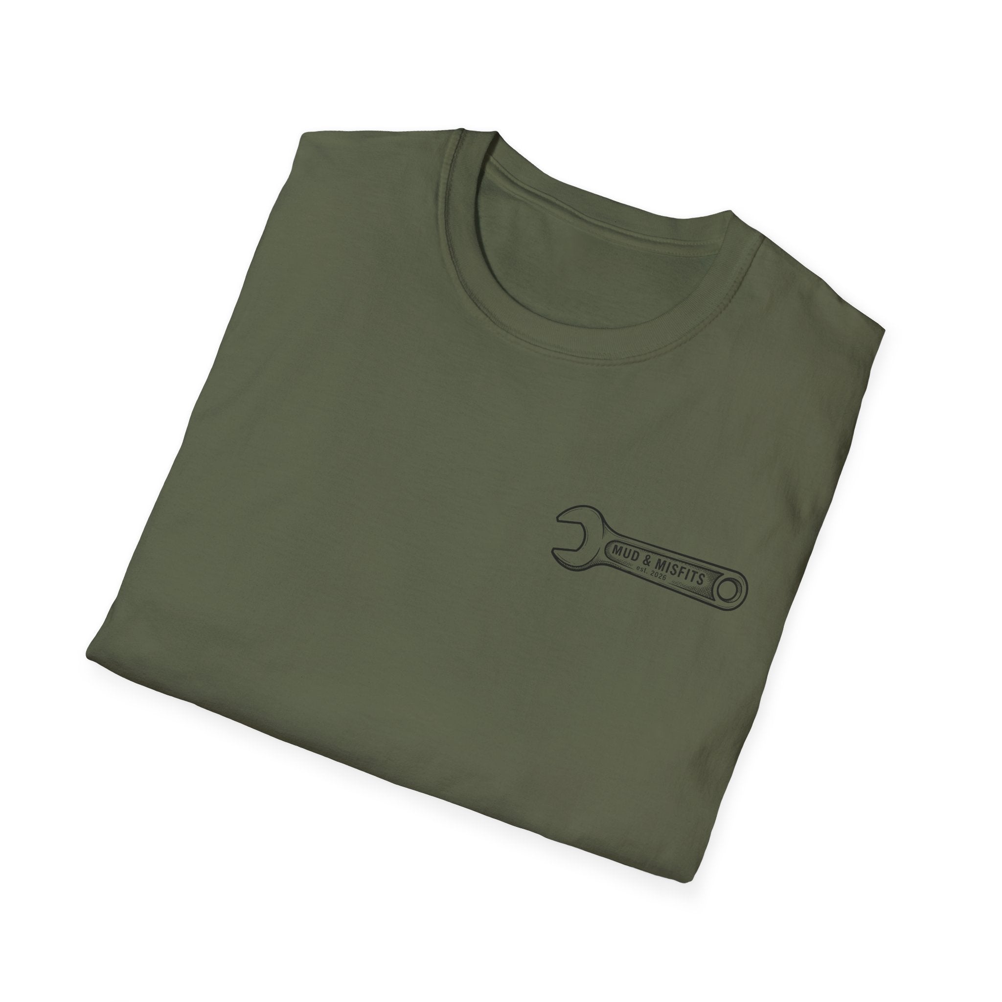 Mud & Misfits "Garage Built Trail Tested" T-shirt