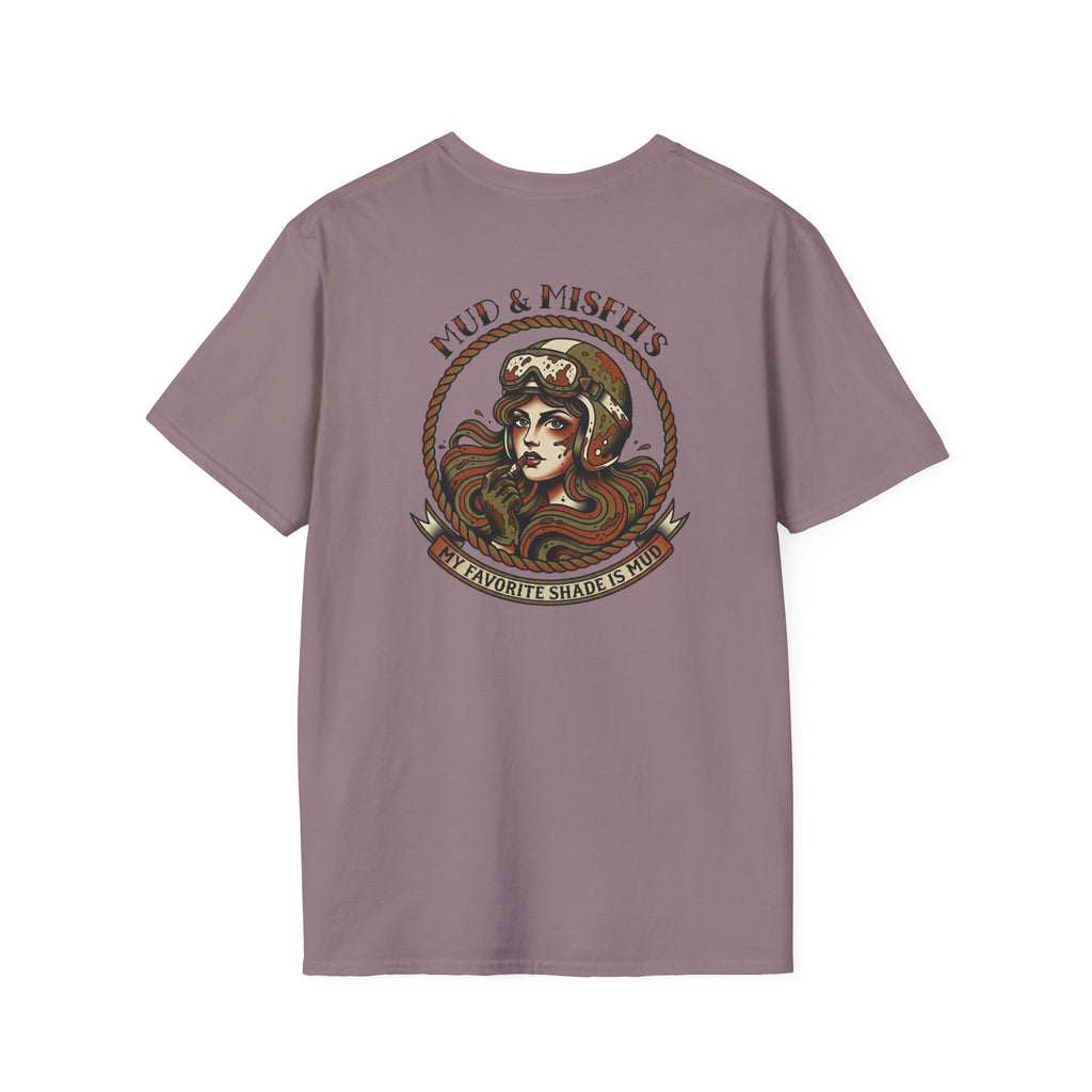 Mud & Misfits "My Favorite Shade is Mud" American Tattoo T-shirt