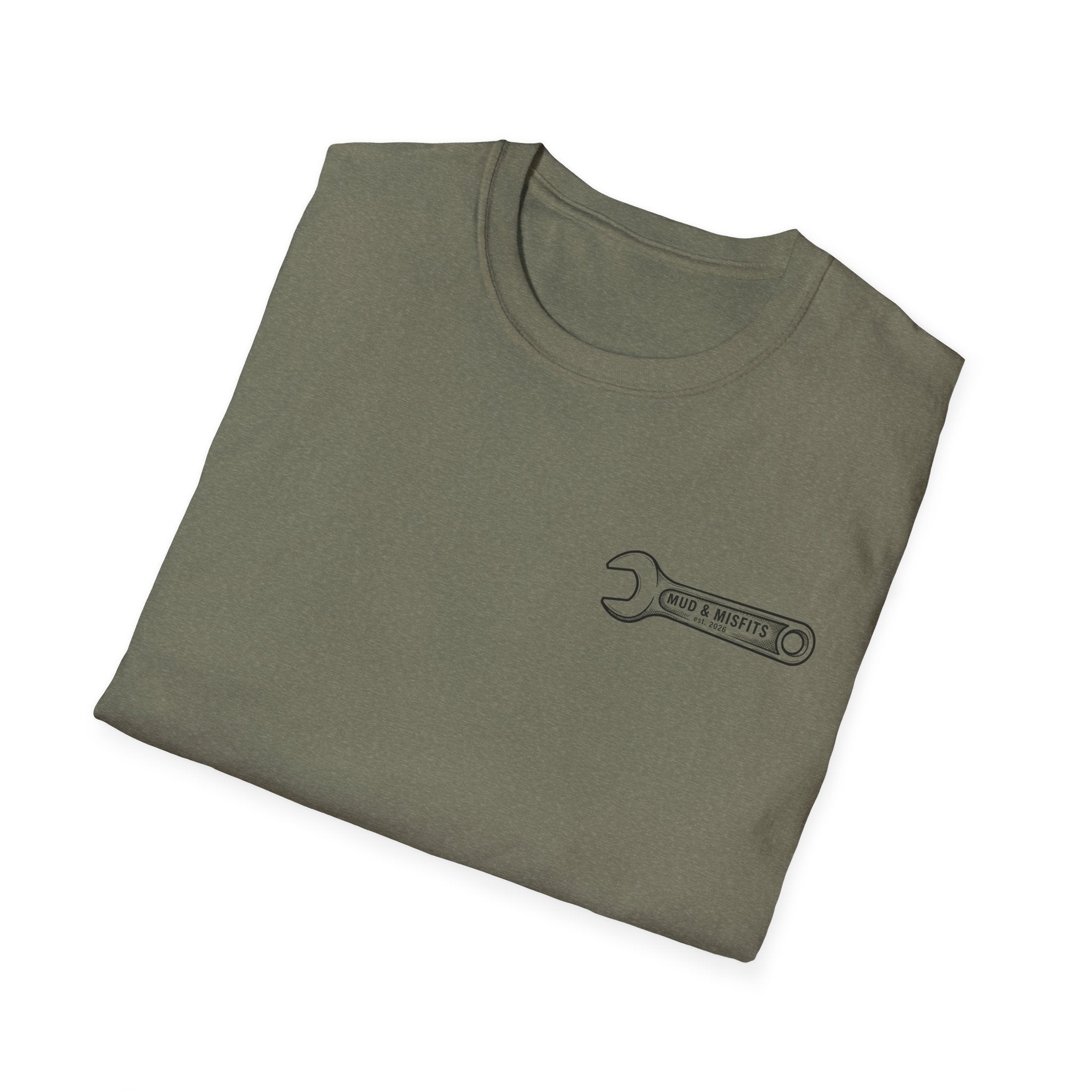 Mud & Misfits "Garage Built Trail Tested" T-shirt