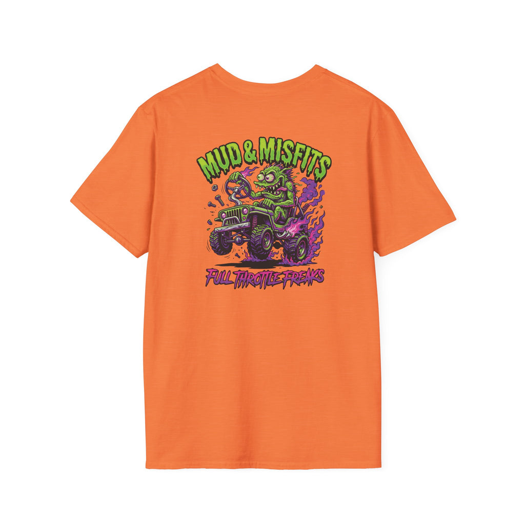 Mud & Misfits Monsters "Full Throttle Freaks" T-shirt