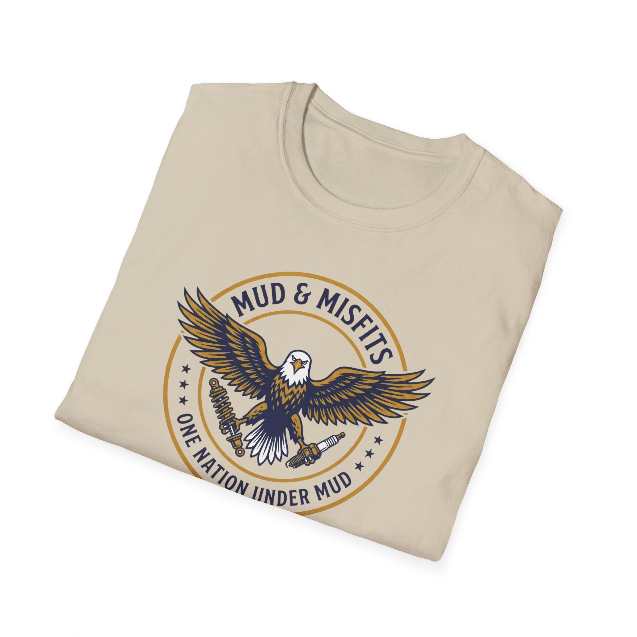 Mud & Misfits "One Nation Under Mud" Eagle T-shirt
