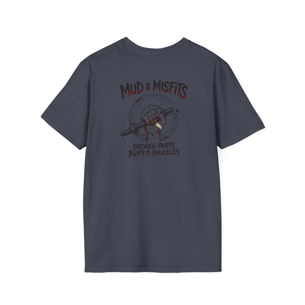 Mud & Misfits "Broken Parts Busted Knuckles" T-shirt