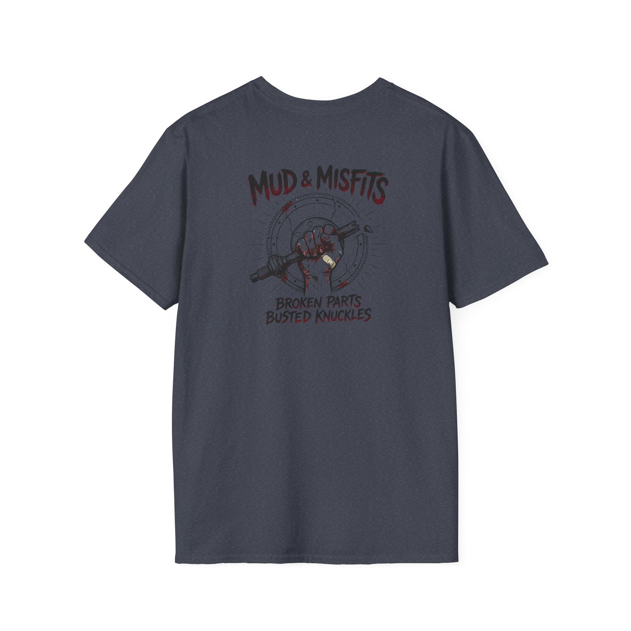 Mud & Misfits "Broken Parts Busted Knuckles" T-shirt