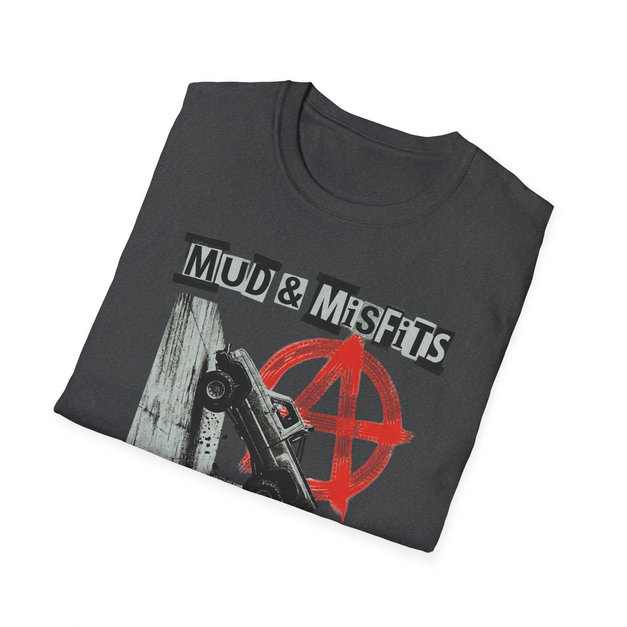 Mud & Misfits "Pavement Optional" Anarchy T-shirt
