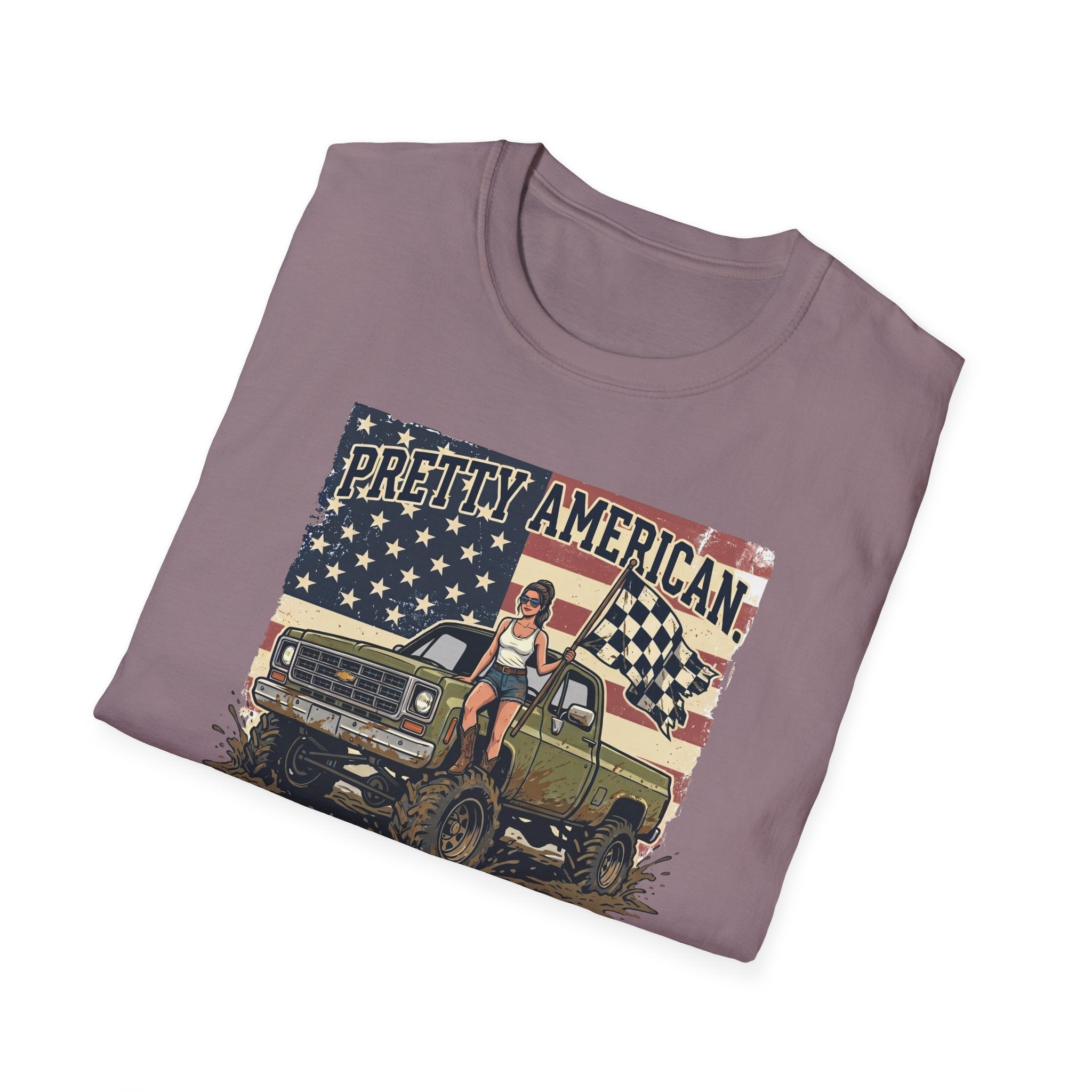 Mud & Misfits 'Pretty American - Pretty Problematic' T-shirt