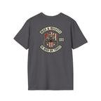 Mud & Misfits "In Mud We Trust" Biker Patch T-shirt