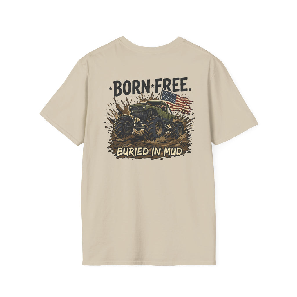 Mud & Misfits "Born Free - Buried in Mud" T-shirt