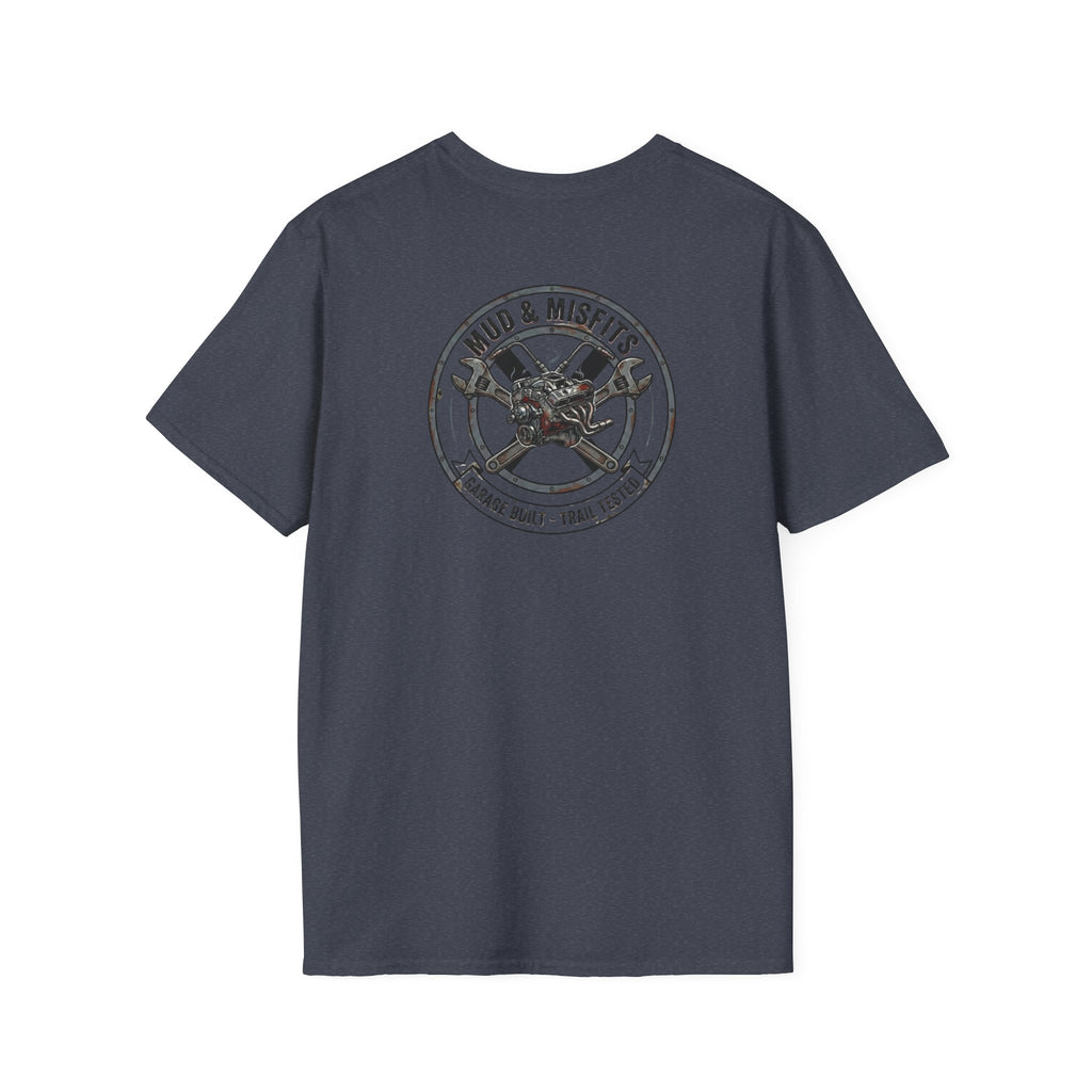 Mud & Misfits "Garage Built Trail Tested" T-shirt