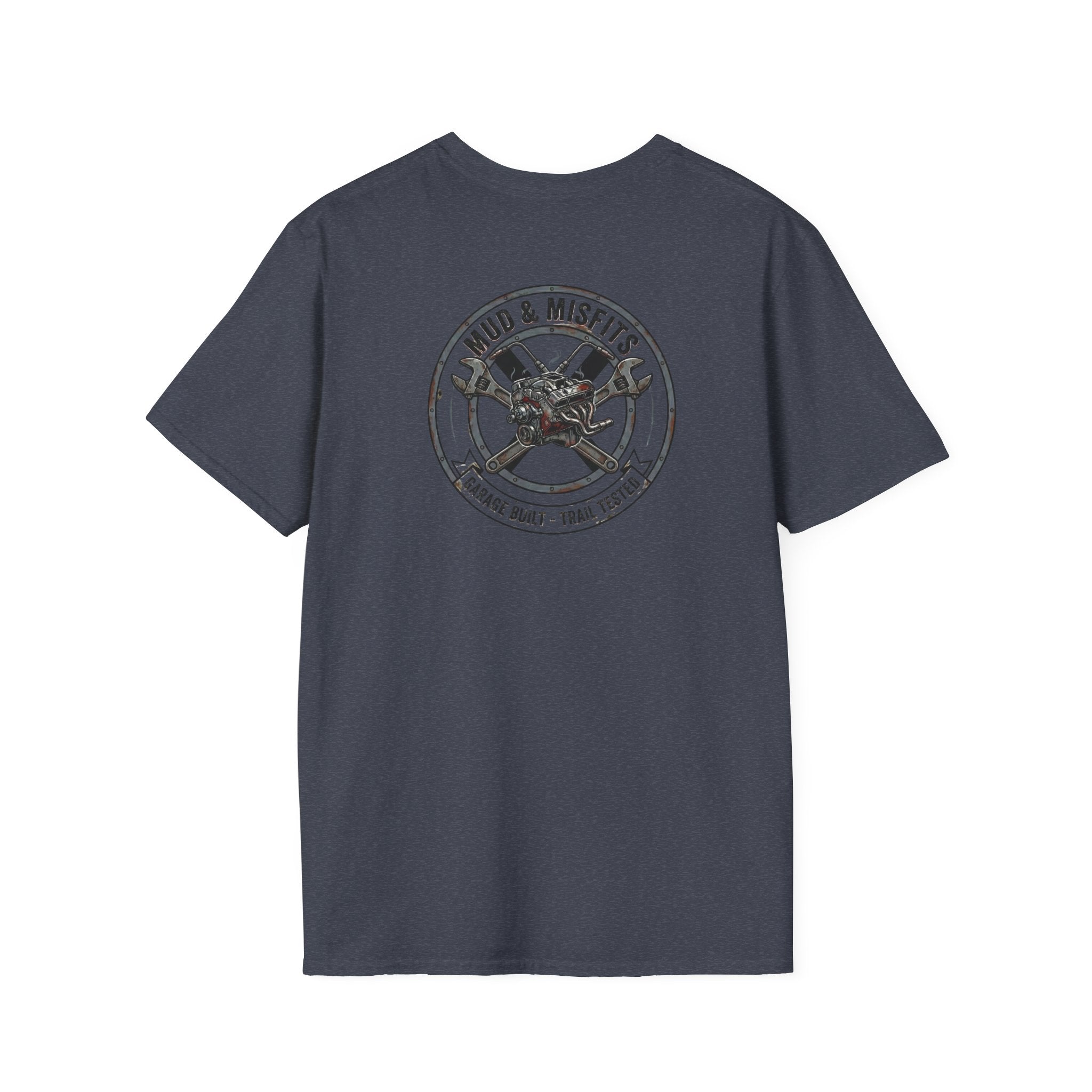 Mud & Misfits "Garage Built Trail Tested" T-shirt